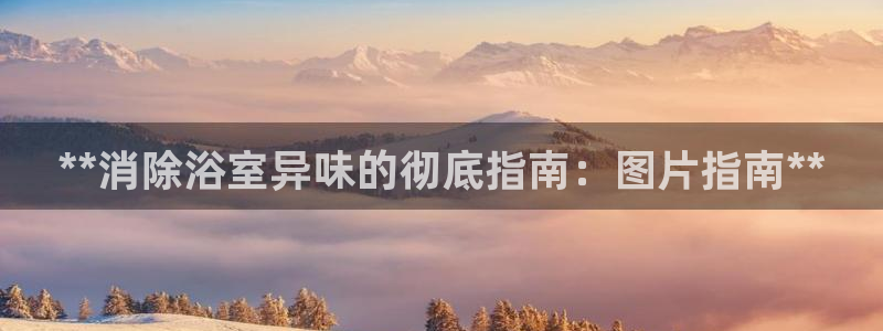 凯时国际平台有人赢吗：**消除浴室异味的彻底指南：图片指